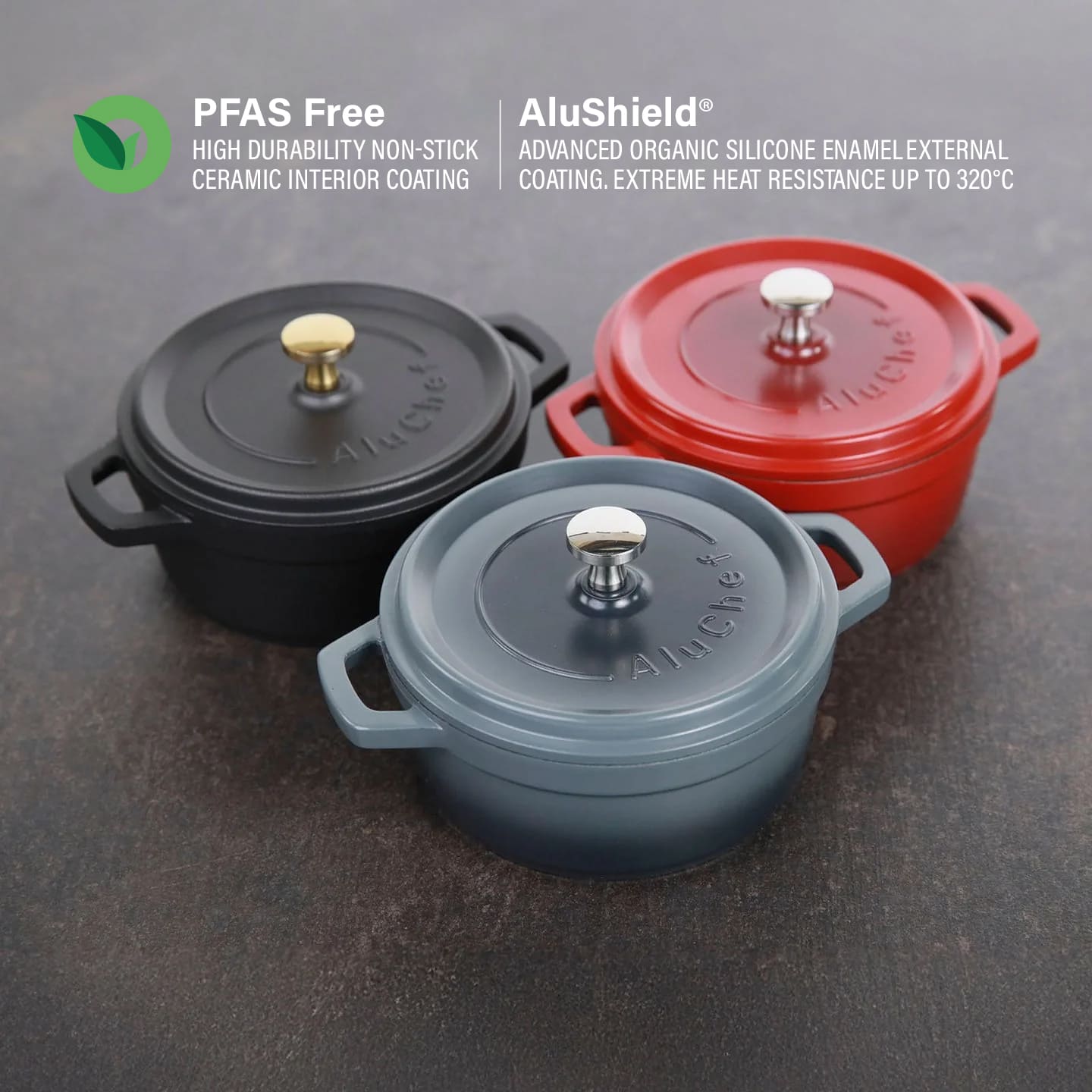 ALUCHEF™ 11CM MINIATURE CASSEROLE ROUND