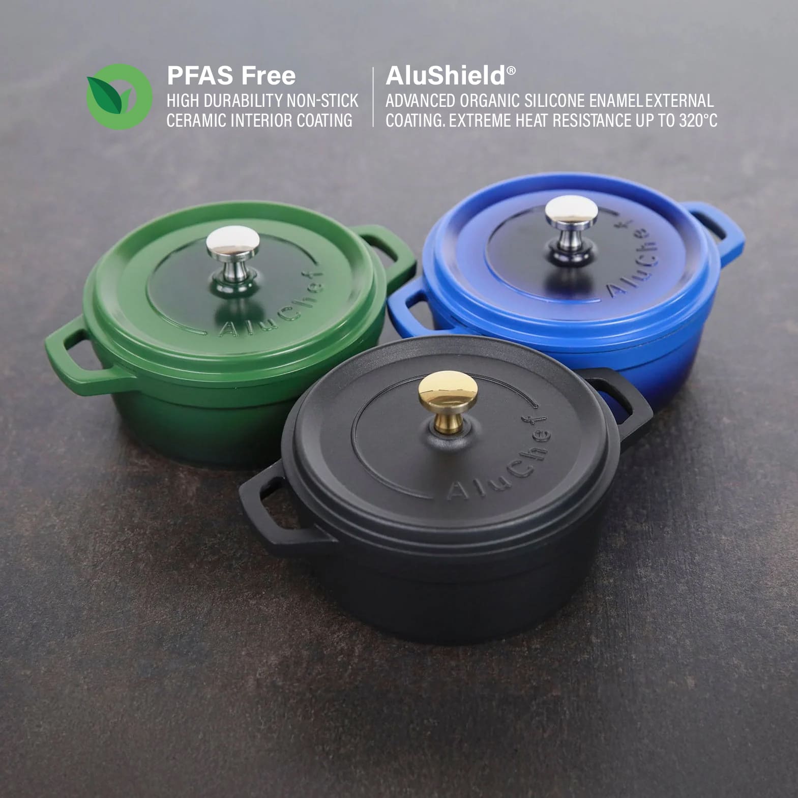 ALUCHEF™ 11CM MINIATURE CASSEROLE ROUND