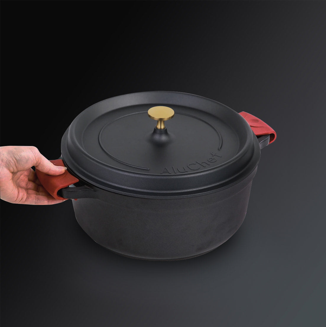 ALUCHEF™ SILICONE POT HANDLE GRIP SET OF 2
