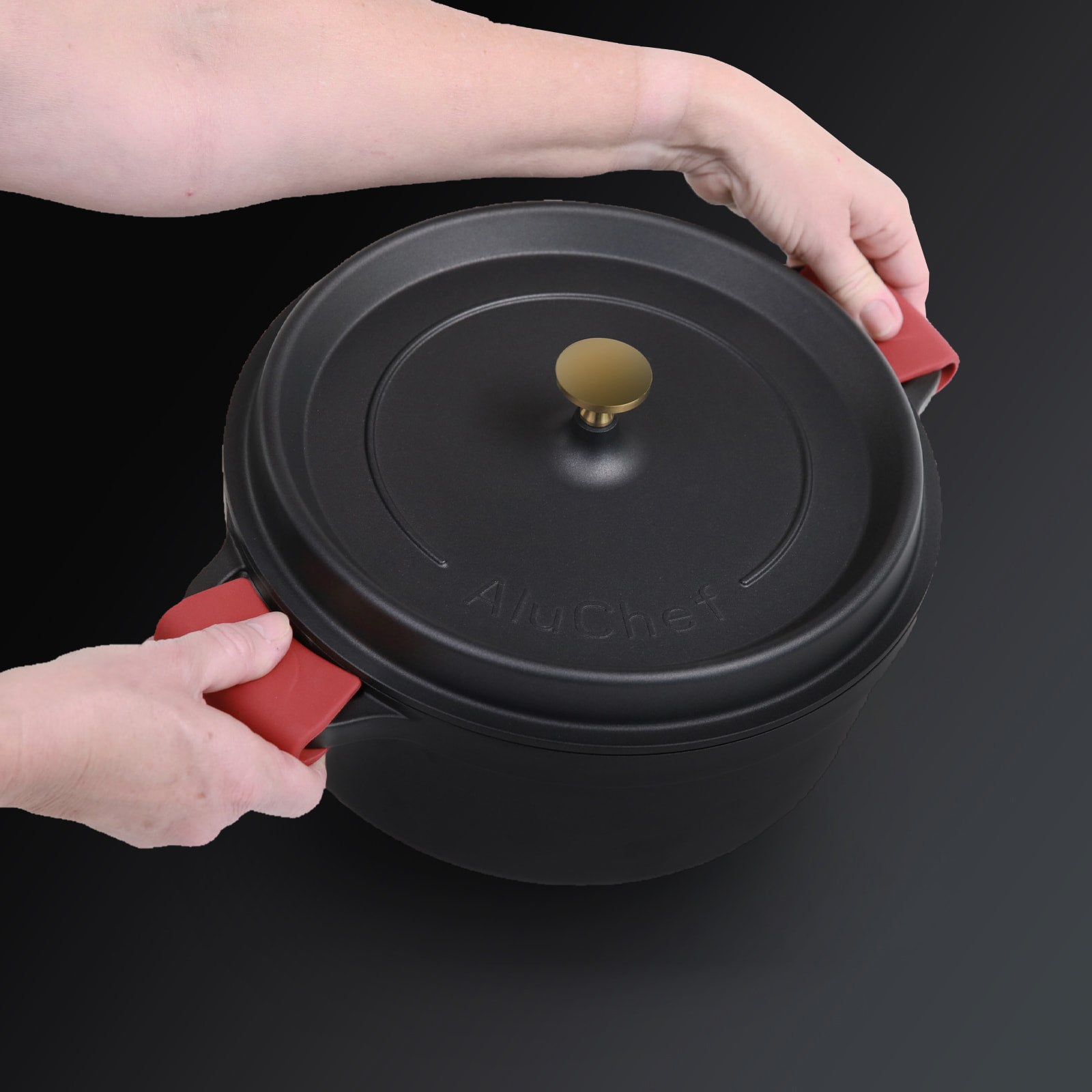 ALUCHEF™ SILICONE POT HANDLE GRIP SET OF 2